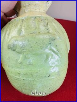 Rolly Dolly Roly Poly 1910 Germany toy paper mache Dapper Clown Rare Antique