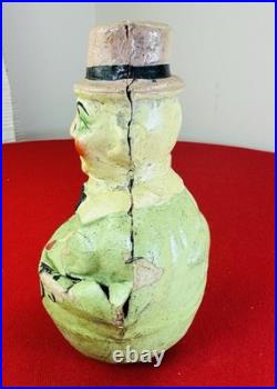 Rolly Dolly Roly Poly 1910 Germany toy paper mache Dapper Clown Rare Antique