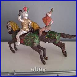 Royal Tournament medieval knights, Real Tournament REAMSA 1955, Vintage toy figures