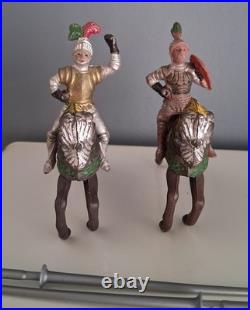 Royal Tournament medieval knights, Real Tournament REAMSA 1955, Vintage toy figures