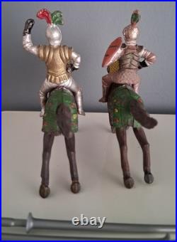 Royal Tournament medieval knights, Real Tournament REAMSA 1955, Vintage toy figures