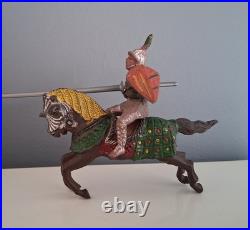 Royal Tournament medieval knights, Real Tournament REAMSA 1955, Vintage toy figures