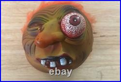 Rude Ralph Head -Vintage Toy Collectors Look! Pull Eye Makes 6 Diff. Sounds