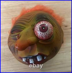 Rude Ralph Head -Vintage Toy Collectors Look! Pull Eye Makes 6 Diff. Sounds
