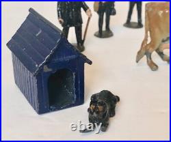 SEE LIST VINTAGE DIE CAST LEAD METAL TOY FIGURES 1940's-60s 23pc Lot ENGLAND