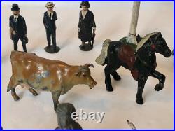 SEE LIST VINTAGE DIE CAST LEAD METAL TOY FIGURES 1940's-60s 23pc Lot ENGLAND