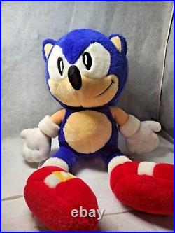 SEGA Sonic the Hedgehog Plush Doll Rare 1991 Taiwan Stuffed toy Figure Vintage