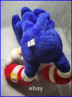SEGA Sonic the Hedgehog Plush Doll Rare 1991 Taiwan Stuffed toy Figure Vintage