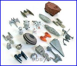 STAR WARS Vintage Toy Lot 90s Kenner Micro Machines Action Fleet Action Figures