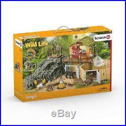 Schleich Croco Jungle Research Station New Toy Action Figure, Gift Set, Toy