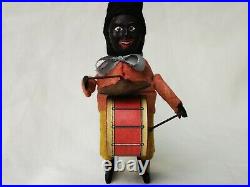 Schuco Copy Drumming Figure Tin Toy Dance Figure Rare