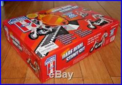 Sealed Evel Knievel Deluxe Dare Devil Stunt Set Cycle Figure Energizer C655