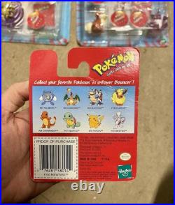 Sealed Pokémon Vintage Toys Battle Figures, Pez Candy, Flip Stickers, Bouncers