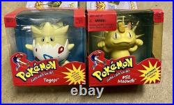 Sealed Pokémon Vintage Toys Battle Figures, Pez Candy, Flip Stickers, Bouncers