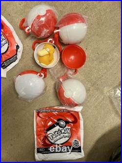 Sealed Pokémon Vintage Toys Battle Figures, Pez Candy, Flip Stickers, Bouncers