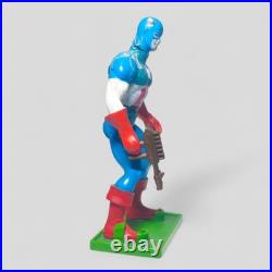 Secret Wars Brazil? Captain America + Turbo Cycle Gulliver Vintage Figure