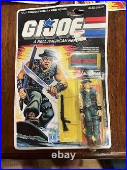 Set Of 5 original G. I. Joe action figures 1980's Vintage Read Description