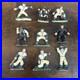 Set of 9 1930-40s Vintage Baseball Player Lead Mini Figures Very Rare