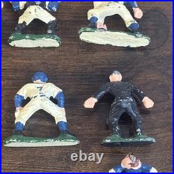 Set of 9 1930-40s Vintage Baseball Player Lead Mini Figures Very Rare