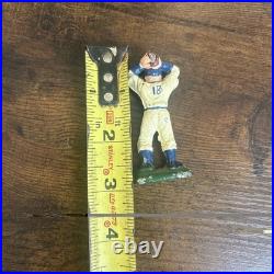 Set of 9 1930-40s Vintage Baseball Player Lead Mini Figures Very Rare