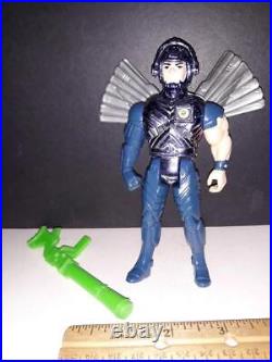 Silver Hawks Steelwill Ultrasonic Figure RARE Vintage 1980's Kenner Complete Toy