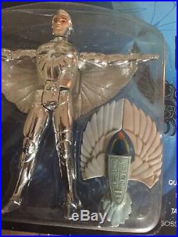 SilverHawks Quicksilver Action Figure, Vintage 1986 Kenner Toy MOSC Nice