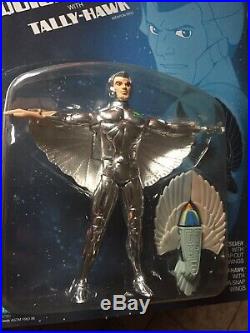 SilverHawks Quicksilver Action Figure, Vintage 1986 Kenner Toy MOSC Nice