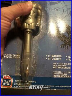 Silverhawks Quicksilver vintage pen light toy 1986 figure Silver Hawks canada