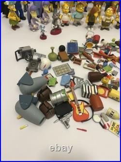 Simpsons World Of Springfield Interactive Figures Vintage Toy Lot 54 Characters