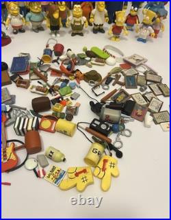 Simpsons World Of Springfield Interactive Figures Vintage Toy Lot 54 Characters