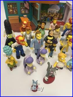Simpsons World Of Springfield Interactive Figures Vintage Toy Lot 54 Characters