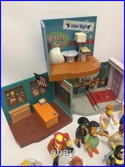 Simpsons World Of Springfield Interactive Figures Vintage Toy Lot 54 Characters