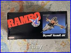 Skywolf Assault Jet Mib Mint In Sealed Box 1986 Rambo Coleco Vintage