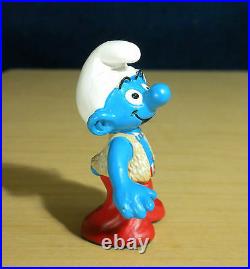 Smurfs 20520 New Techno Smurf Rare Vintage Figure PVC Toy Schleich Peyo Figurine