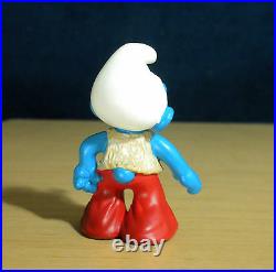 Smurfs 20520 New Techno Smurf Rare Vintage Figure PVC Toy Schleich Peyo Figurine