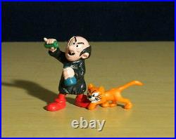 Smurfs 40211 Gargamel & Azrael Cat Smurf Vintage Figures PVC Toy Figurines 80s