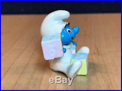 Smurfs Baby Smurf Pastel Blocks Hong Kong Rare Vintage Schleich Toy Figure 20214