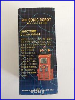 Sonic Robot 1997 Mini Masudaya Vintage Toy Unopened japan