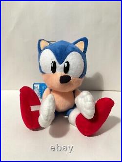 Sonic the Fighters Sonic the Hedgehog Plush Sega Rare Toy Vintage 1997 Figure