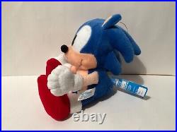 Sonic the Fighters Sonic the Hedgehog Plush Sega Rare Toy Vintage 1997 Figure