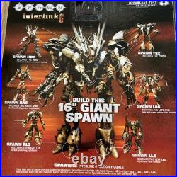 Spawn Interlink 6 Series 18 HD1 TS2 RL LL4 RA5 LA6 Complete Set Vintage Rare Toy