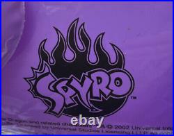 Spyro Inflatable Dragon Blow Up Toy Vintage 2002 RI Novelty HTF 18H X 17 READ