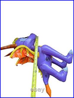 Spyro Inflatable Dragon Blow Up Toy Vintage 2002 RI Novelty HTF 18H X 17 READ