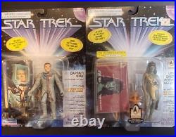 Star Trek Action Figures Lot Of 31 Playmates Vintage Playmate Toy 5 SEALED NEW