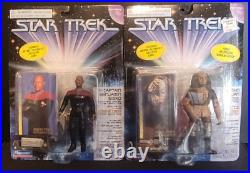 Star Trek Action Figures Lot Of 31 Playmates Vintage Playmate Toy 5 SEALED NEW