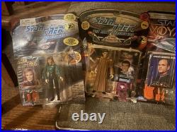 Star Trek Vintage Toy Lot Collector's Case Action Figures 1990s