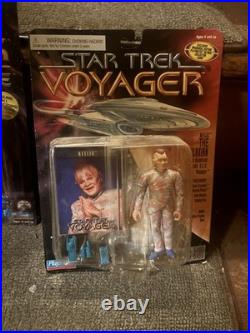 Star Trek Vintage Toy Lot Collector's Case Action Figures 1990s