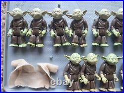 Star Wars 24 Yoda Kenner 1 Cane No Snake Vintage 1980 Action Figure Toy Lot Jedi