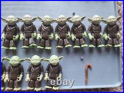 Star Wars 24 Yoda Kenner 1 Cane No Snake Vintage 1980 Action Figure Toy Lot Jedi