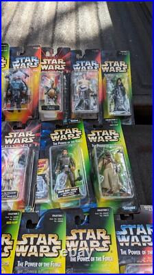 Star Wars Action Figure Lot Vintage 90s (32) Commtech Slide Luke Anikan Toy 3.75